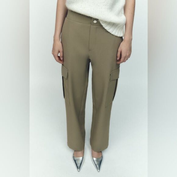 STRAIGHT LEG CARGO PANTS - Picture 9 of 10